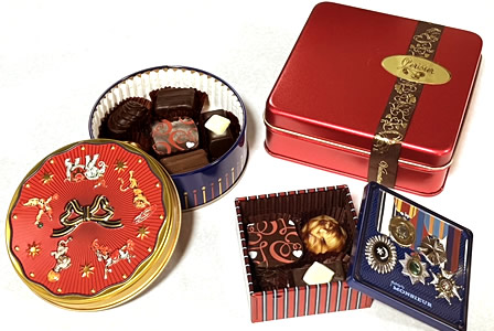 ボンボン・ショコラ箱詰め ボンボン・ショコラ箱詰め